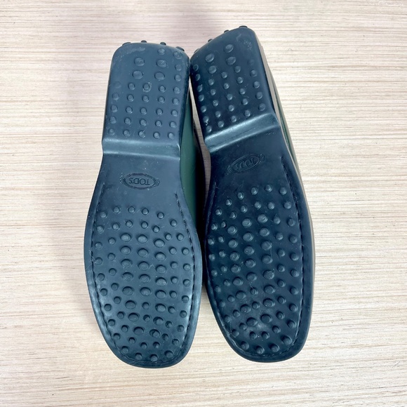 Tod's Green Patent Leather Loafers - Picture 8 of 12